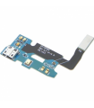 Flex con conector de carga y accesorios micro USB y micrófono para Samsung Galaxy Note 2 N7100