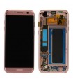 Pantalla completa con marco para Samsung Galaxy S7 Edge G935F rosa original