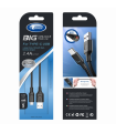 LT PLUS B7047 CABLE TIPO-C 1M NEGRO