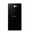 Tapa trasera negra para Sony Xperia M2 D2303 D2305 D2306