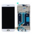 Pantalla Completa LCD Y Táctil Con Marco para Oneplus 5 - 1+5 - Oneplus Cinco – Blanco