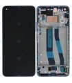 Pantalla completa con marco para Xiaomi Mi 11i M2012K11G Mi 11 Pro Mi 11 X Pro 2021 Poco F3 azul original